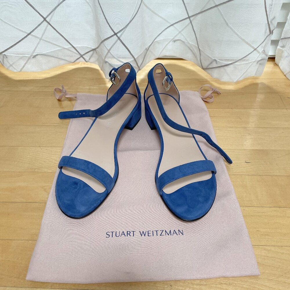 Stuart Weitzman suede sandals, size 8.5 - NEW